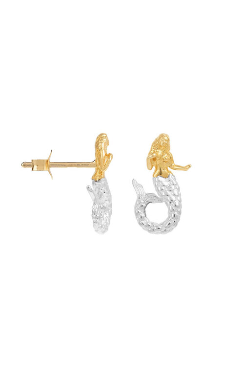 Anna & Nina Single Mermaid Stud