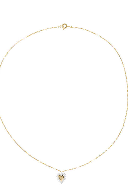 Anna & Nina Bravery Heart Necklace