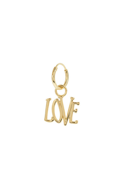 Anna & Nina Single Love Rules ring Earring