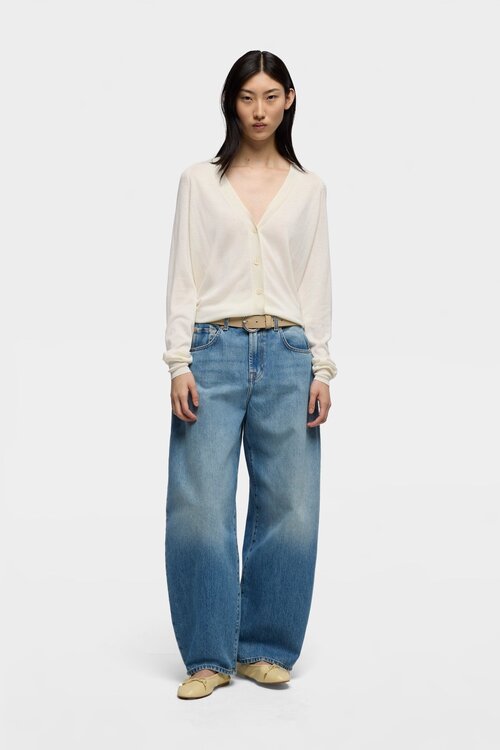 7 For All Mankind Bonnie Curvilinear Barrel