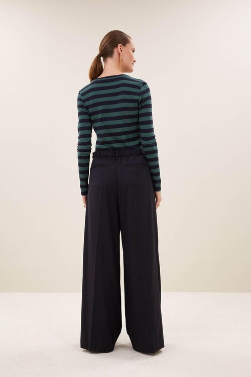 By Bar Basic Streep T-shirt Groen