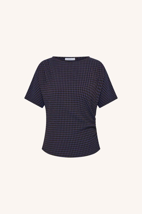 By Bar Lola ruit blouse Navy