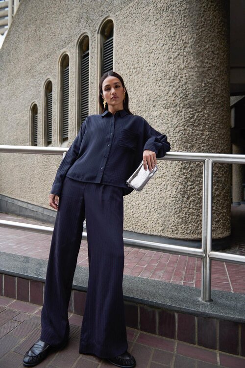 By Bar Benji streep  pantalon Bordo
