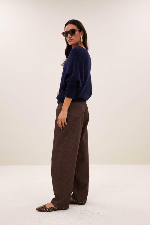 By Bar Lew Streep jeans Brons