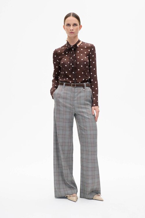 Baum Und Pferdgarten Bruine Dot blouse Bruin