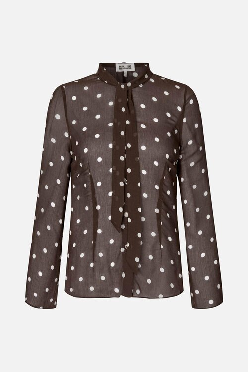 Baum Und Pferdgarten Bruine Dot blouse Bruin