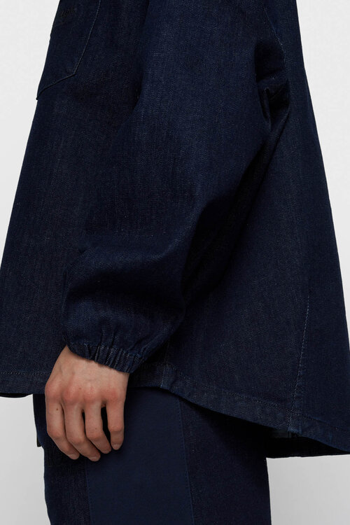 10Days overshirt chambray blauw