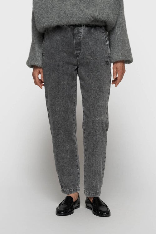 10Days easy pants jog denim grijs