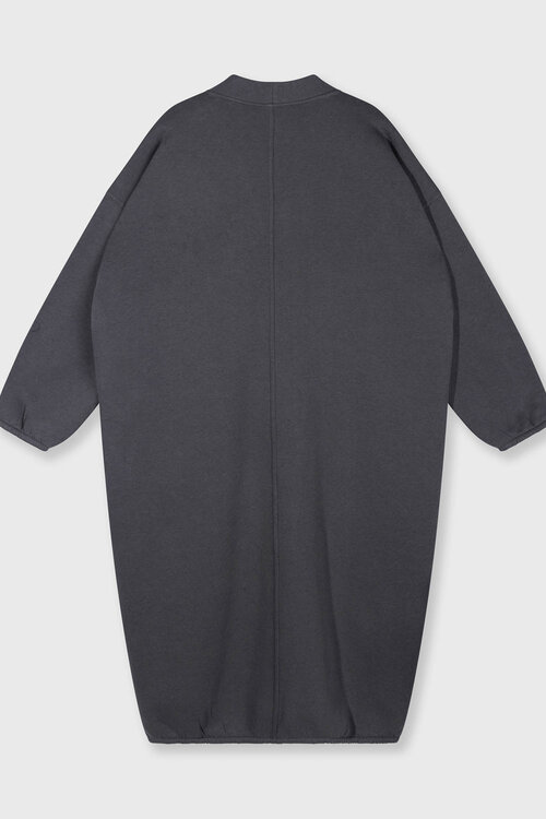 10Days long baseball cardigan blauw