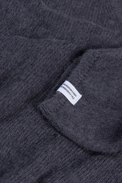 10Days thin v-neck knit sweater blauw