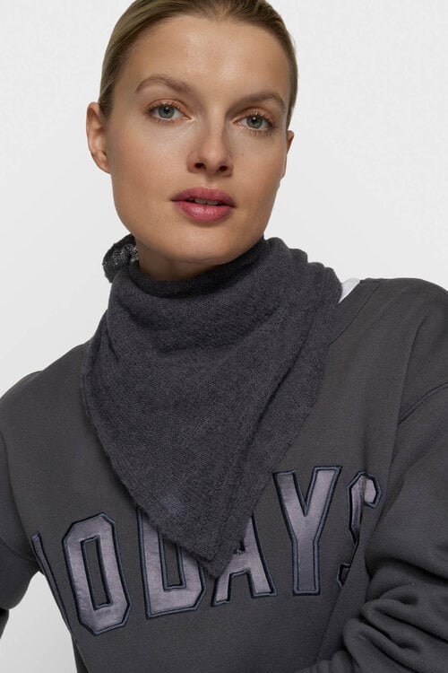 10Days bandana knit scarf blauw