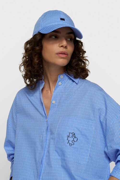 10Days long sleeve shirt check blauw
