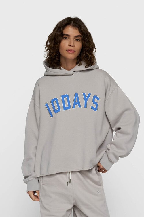 10Days statement hoodie grijs