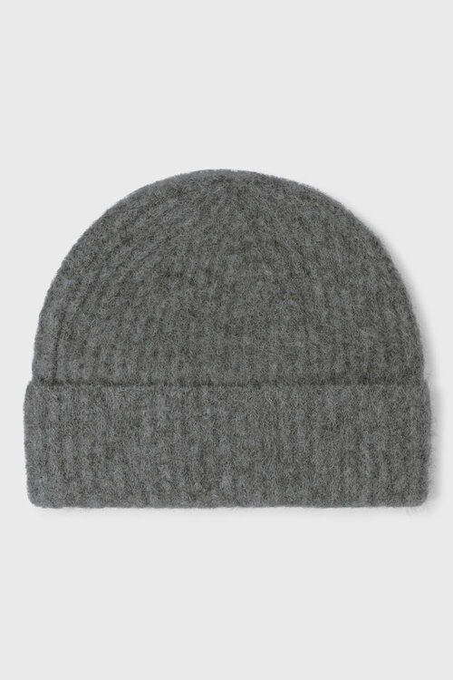 10Days hairy beanie grijs