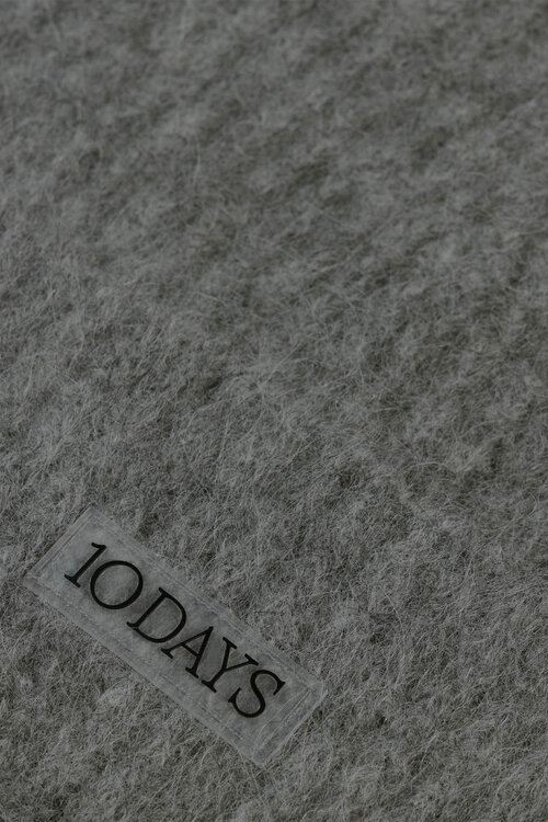 10Days hairy beanie grijs