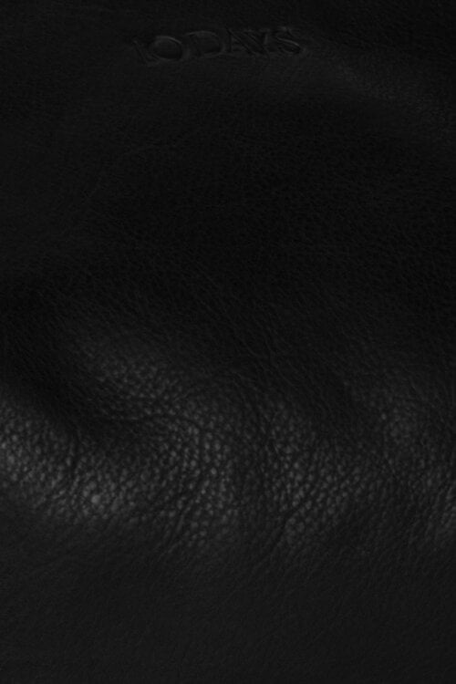 10Days leather banana bag zwart