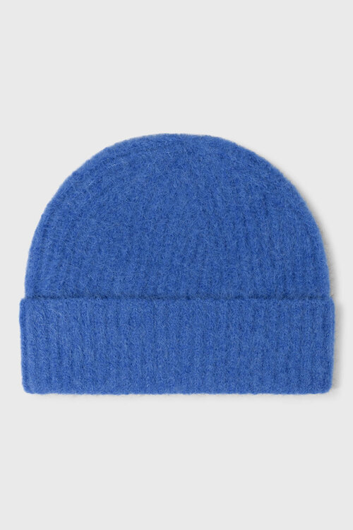 10Days hairy beanie blauw
