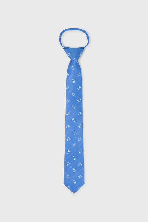 10Days tie monogram blauw