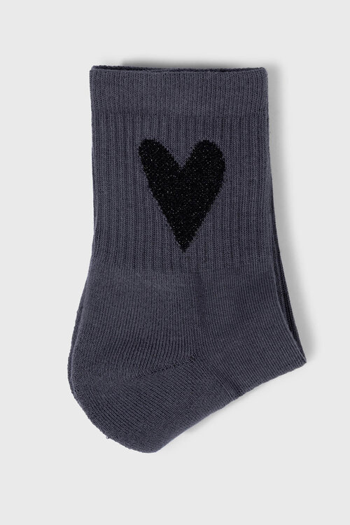 10Days socks heart blauw