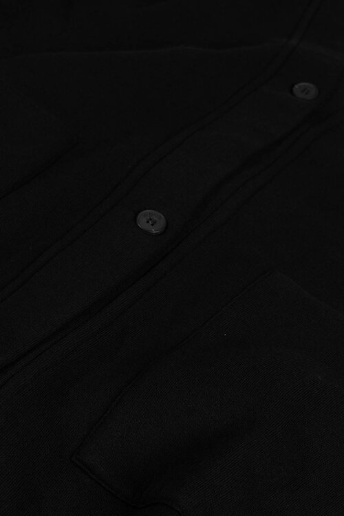 10Days long baseball cardigan zwart