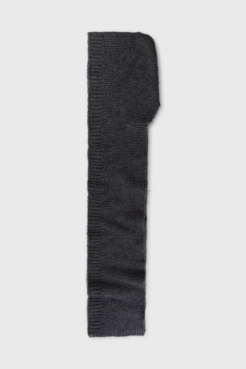 10Days hooded knit scarf grijs