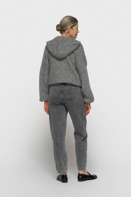 10Days easy pants jog denim grijs