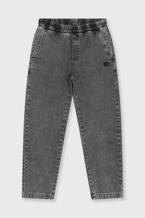 10Days easy pants jog denim grijs
