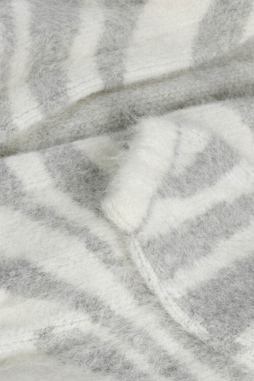 10Days knit cardigan ecru zebra