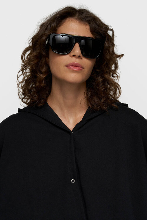 10Days balloon wrap hoodie zwart