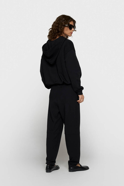 10Days balloon wrap hoodie zwart
