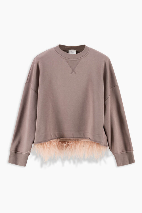 8PM Rose Sweater Taupe