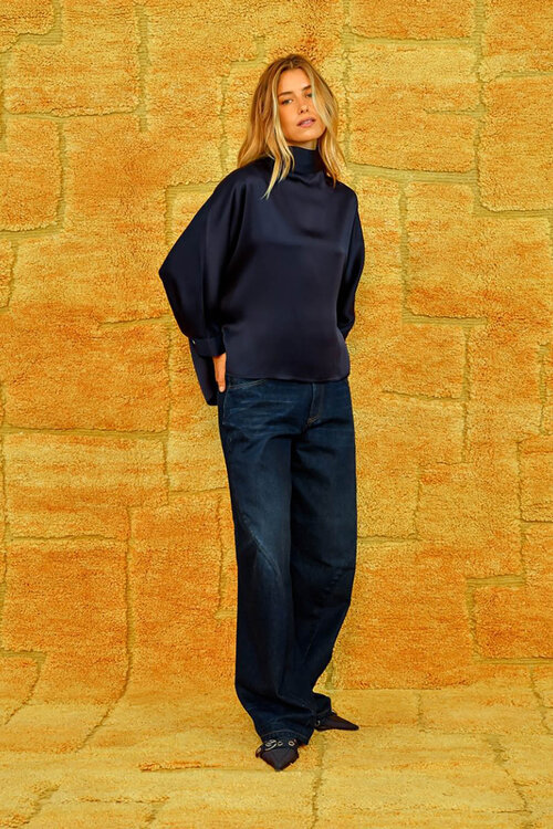Sea Me Happy Blouse blauw