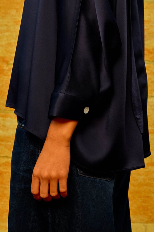 Sea Me Happy Blouse blauw