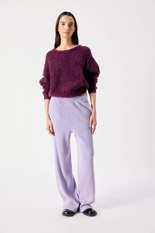 American Vintage Niby Trui Aubergine