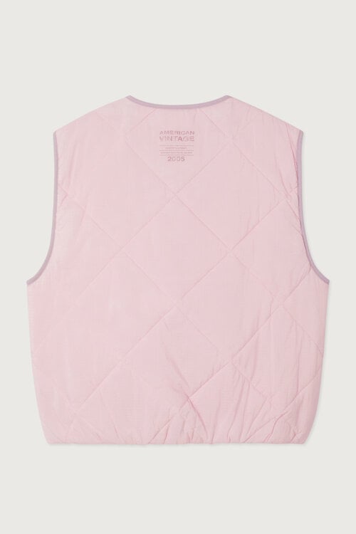 American Vintage Yupibam Gilet Roze