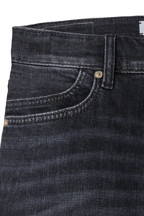 Cambio Donkergrijze Pallazo Flair Wide leg Jeans