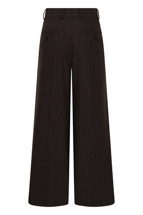 Rossi Ivon Pantalon wide leg  Bruin
