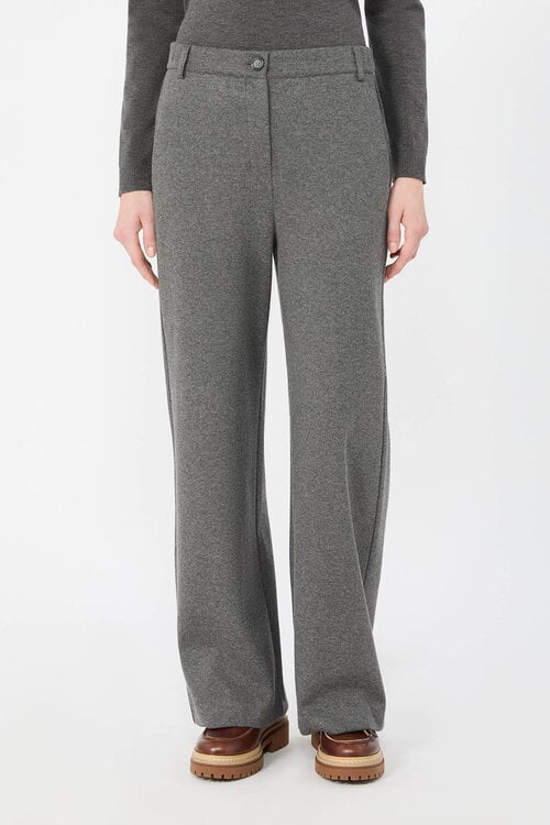 Max Mara Weekend Pantalon Licht Grijs