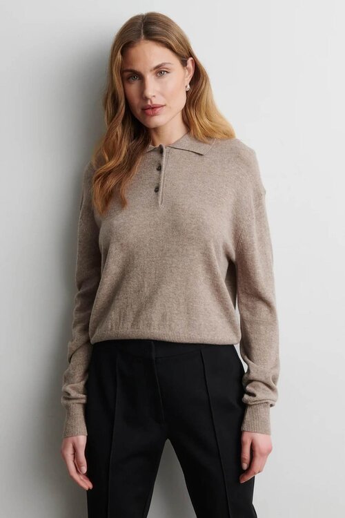 Second Female Sand Longo Knit