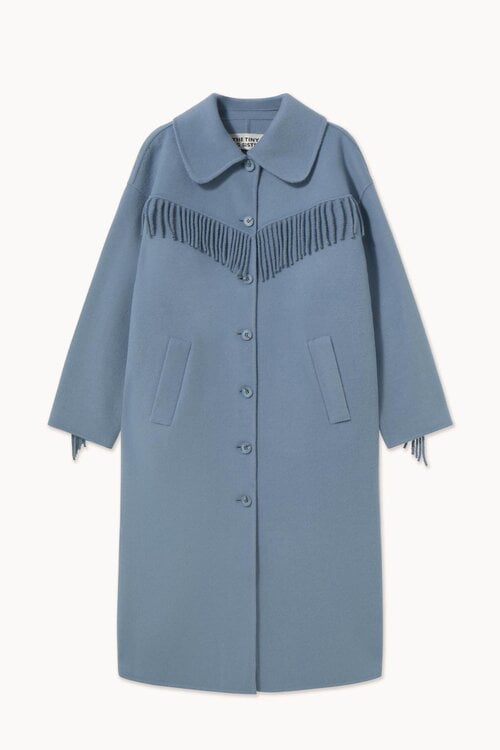 The Tiny Big Sister Frills Jas Blauw