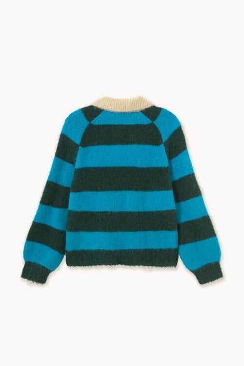 The Tiny Big Sister Frank Polo trui streep Blauw