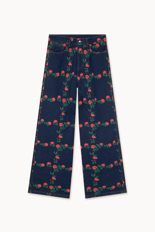 The Tiny Big Sister Roses Denim Berta Indigo