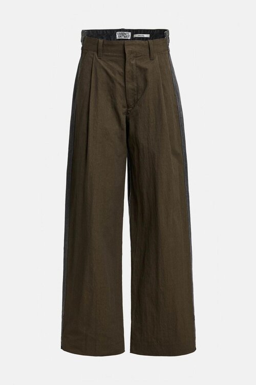 Essentiel Antwerp Wide leg jeans Kaki