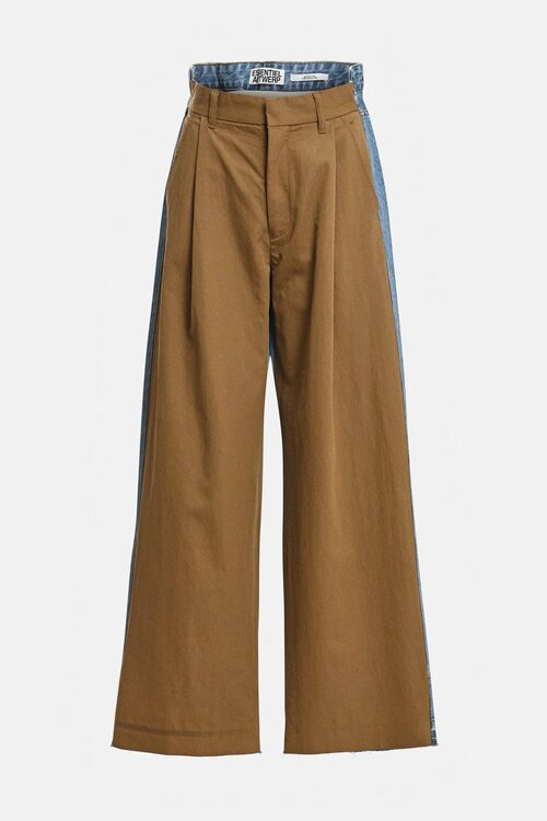 Essentiel Antwerp Wide leg jeans Camel