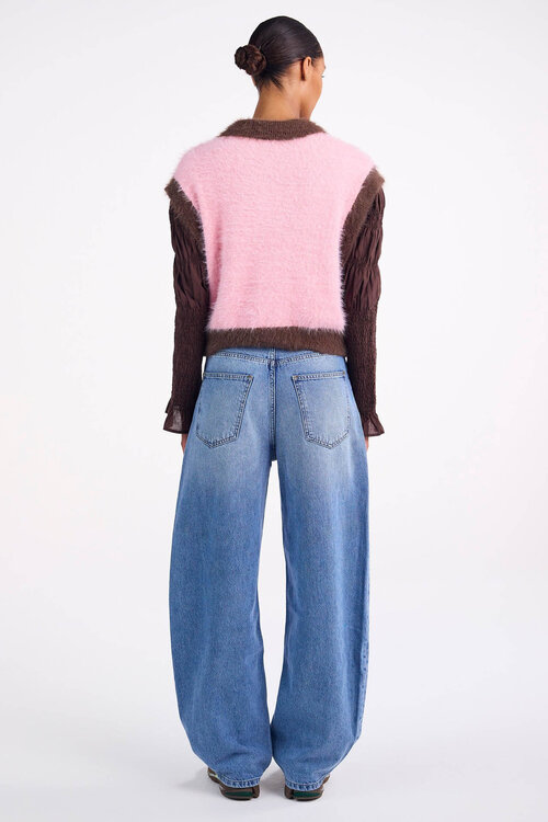 Stieglitz Mio trui mouwloos Pink