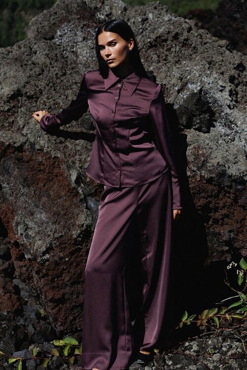 Urban Pioneers Jacinda Pantalon Bordo