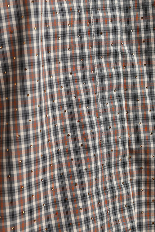 Essentiel Antwerp Blouse ruit Grijs