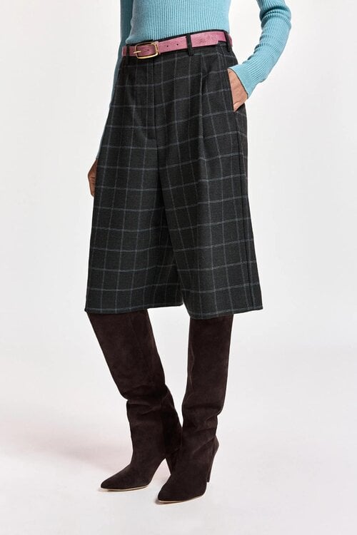 Essentiel Antwerp Wide leg bermuda Antra