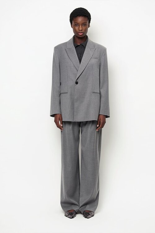 Dante 6 Bolton wrap blazer grijs