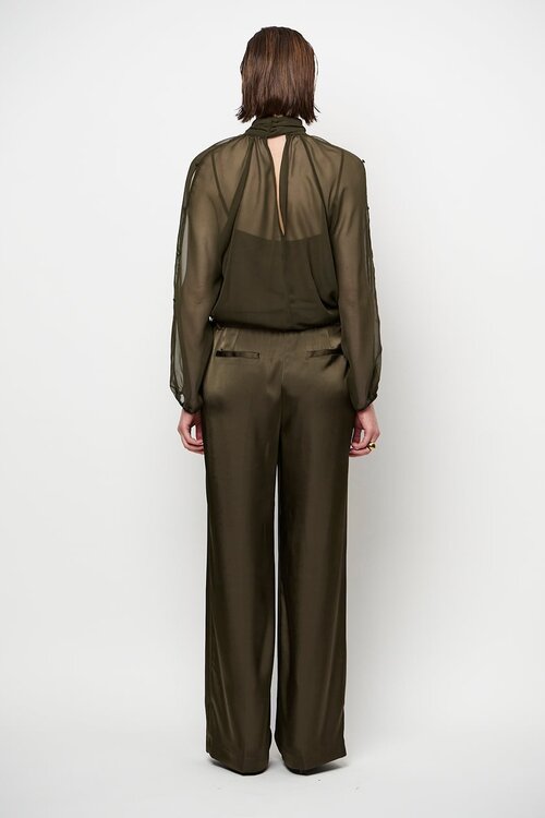 Dante 6 Sonia blouse olijfgroen
